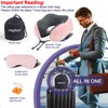 napfun Neck Pillow for Traveling, Upgraded Travel Neck Pillow for