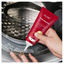 VILOSI Mold Remover Gel, Household Mold Cleaning Gel with Removal of Black Stains, for Washing Machine, Refrigerator Strips, Wall Tile Grouting Gap Best for Home Sink, Kitchen, Showers, 5.29OZ (150ml)