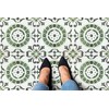 Retro Self Adhesive 12-Inch Vinyl Floor Tiles, 20 Tiles -
