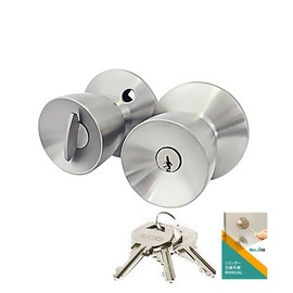 ALPHA Door Knob Replacement, Keyed, Lock, For TA-F, Front Door, 33KN-TRW-32D-1F, Replacement Instructions Included