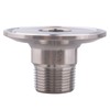 DERNORD 2 Inch Sanitary Tri Clamp to 3/4" Male Tri