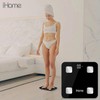 iHome Digital Bluetooth Smart Scale for Body Weight, Weight Scale,