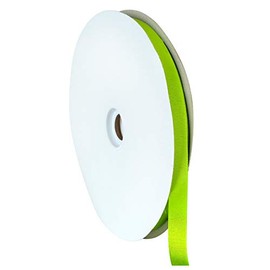 Berwick Offray 5/8" Grosgrain Ribbon, New Chartreuse Green, 100 Yards