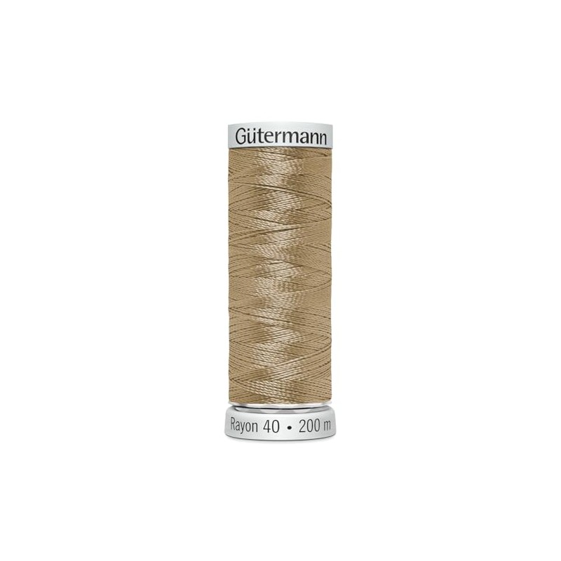 Gütermann 709700/1055 Beige Every Rayon 40 Machine Embroidery Thread 200