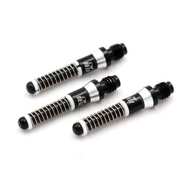 Black Scorpion CUESOUL TERO System AK7 Telescopic Internal Aluminum Dart Shaft, Set of 3 - A25.2mm (CS-AK7L-1A25-88)