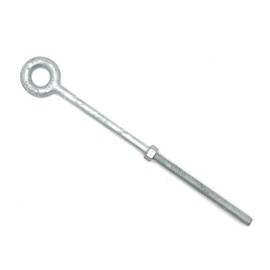 Galvanized Forged Eye Bolts: 1/4", 5/16", 3/8", 1/2", 5/8", 3/4" (1, 1/2" x 12")