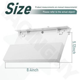 YAQINGMY SP1070 Pool Ski-mmer Weir Flap Door (Length 8-7/16 in, Width 5-1/4 in, Thickness 1-1/8 in) for Hay-Ward Pool Skimmer Models SP1070-K SP1070-D SPX1070KHR SP1070 SP1071 SP10712S