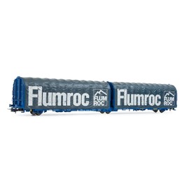Jouef HJ6252 SNCF 3-axle articulated tarpaulin wagon type Lailps 23 87 4 Rolling Stock - Wagons