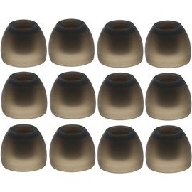 12pcs Small (S) Eartips Compatible with Beats Flex, Fit Pro, Studio Buds and Studio Buds + True Wireless Earphones - Replacement Ear Adapters Earbuds (TRS-B)