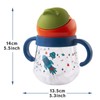 Qshare Sippy Cup for Baby 6 Months+,Toddlers Cups with Straw