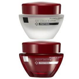 Anti-Aging Day and Night Cream Set, SPF 20 Moisturizer, 2 x 1.7 fl oz (2-Pack, Red)