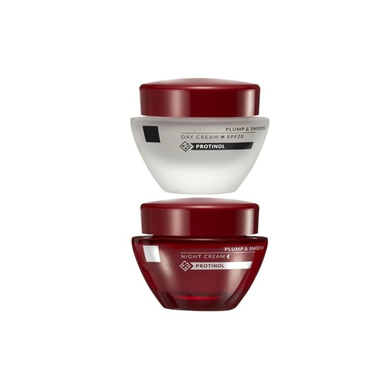 Anti-Aging Day and Night Cream Set, SPF 20 Moisturizer, 2