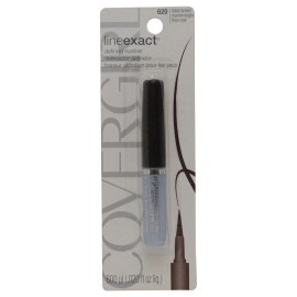 COVERGIRL LineExact Liquid Eyeliner, Black Brown 620 .02 Oz