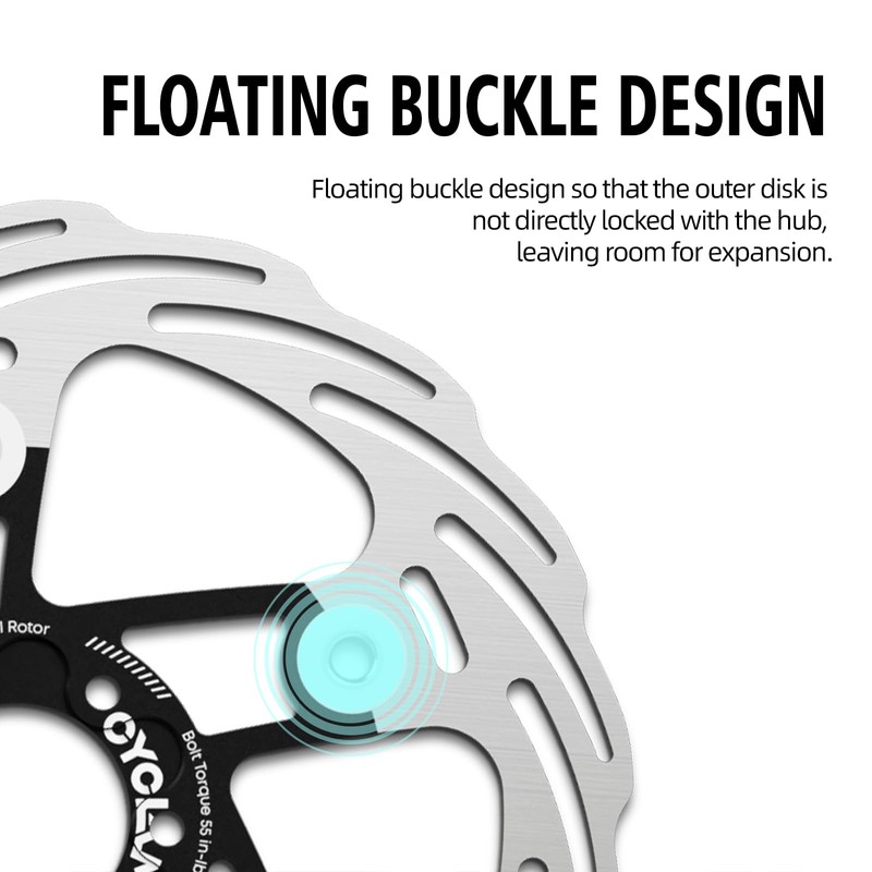 Bicycle Disc Brake Rotor, 160mm, Stainless Steel, for Road and