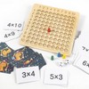Wooden Multiplication Board Game