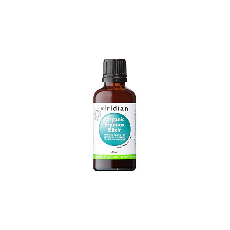 Viridian -100% Organic Equinox Elixir (Dandelion, Burdock, Artichoke, Nettle, Cleavers)