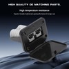 GNXfixt 120A Flush-Mounted Mounting Frame with Cover Plug, Panel Base