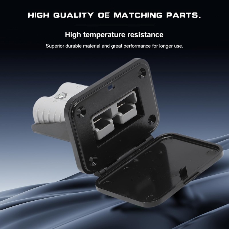 GNXfixt 120A Flush-Mounted Mounting Frame with Cover Plug, Panel Base