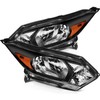 FINDAUTO Headlight Assembly Fits for Honda HR-V 2016-2018 Replacement Driver+Passenger