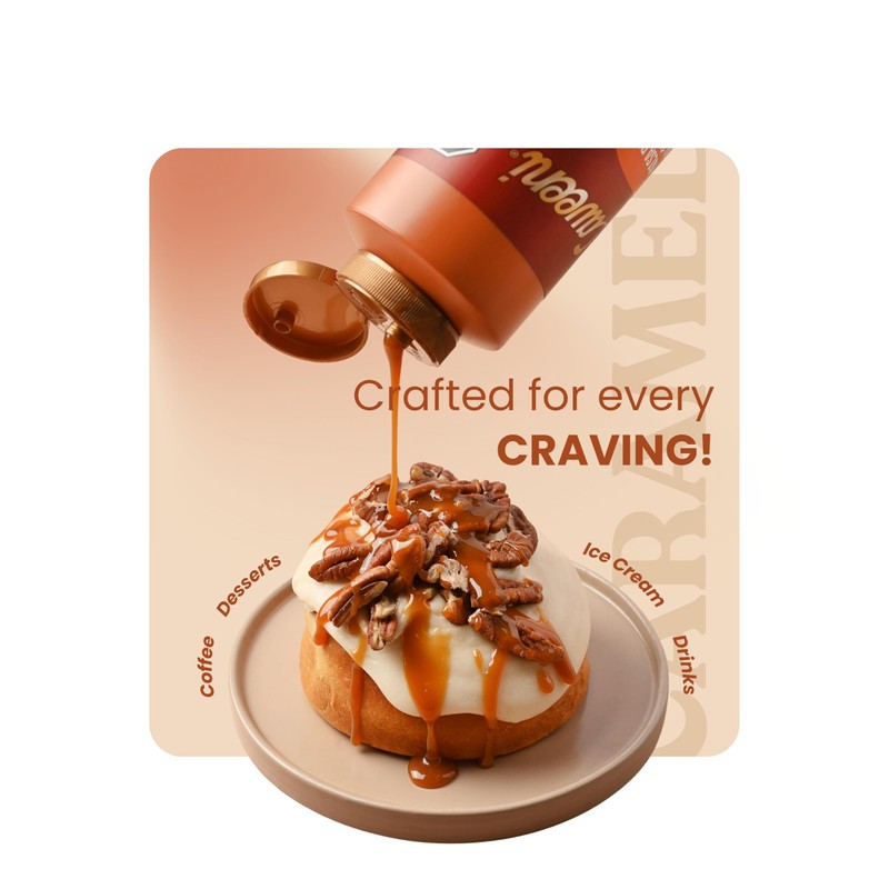 Caveeni Caramel Sauce 21.1oz
