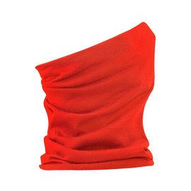 Rocking Party Adults Balaclava Snood Neck Tube Plain Paisley Scarf Travel Cover (Red)