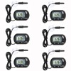 AQUANEAT Aquarium Thermometer, Fish Tank Thermometer, Digital Temperature Test, with