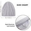 DRESHOW Slouchy Beanie Hat for Women Men Long Baggy Hip