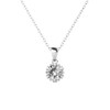 Cate & Chloe Maggie Pure Flower Pendant Necklace, Women's 18k