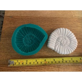 Unbranded Silicone RUBBER MOLD Small AMMONITE Fossil (YKM-S3044) -