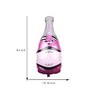 4Pcs 36inch Champagne Bottle Foil Balloons and Goblet Wine Glass