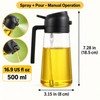 2 in 1 Oil Sprayer and Dispenser – 16.9 fl