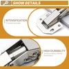 2-Pack Hidden Hinges for Cabinet Doors Frameless,90 Degree Concealed Cabinet