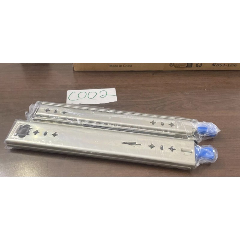 VADANIA VD2053 264lb Heavy Duty Drawer Slides W/Lock 3-Fold Full Extension