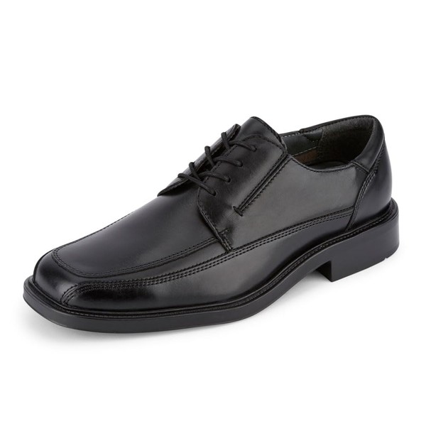 Dockers Men’s Perspective Leather Oxford Dress Shoe,Black,8 W US