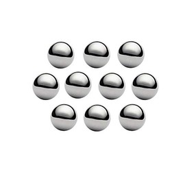 West Coast Paracord 3/4 Inch Chrome Steel Bearing Balls for Paracord Projects (10 Pack)