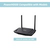 PowerHOOD 12V AC/DC Adapter Compatible with ASUS RT-AX56U AX1800 Dual