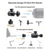 Ball and Socket Head Microphone Adapter with Angle Adjustment [All