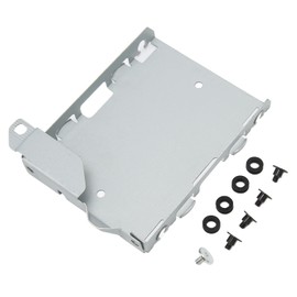 Zunate Hard Drive Bracket Internal Hard Drive HDD Caddy Mounting Bracket Replacement Part with Screw for 1100 Game Console