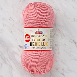 Himalaya Everyday Bebe Lux %100 Acrylic dk & Light Worsted Anti-Pilling Yarn, 1 Ball 250 m, 100 g & Oeko-Tex Standards 432