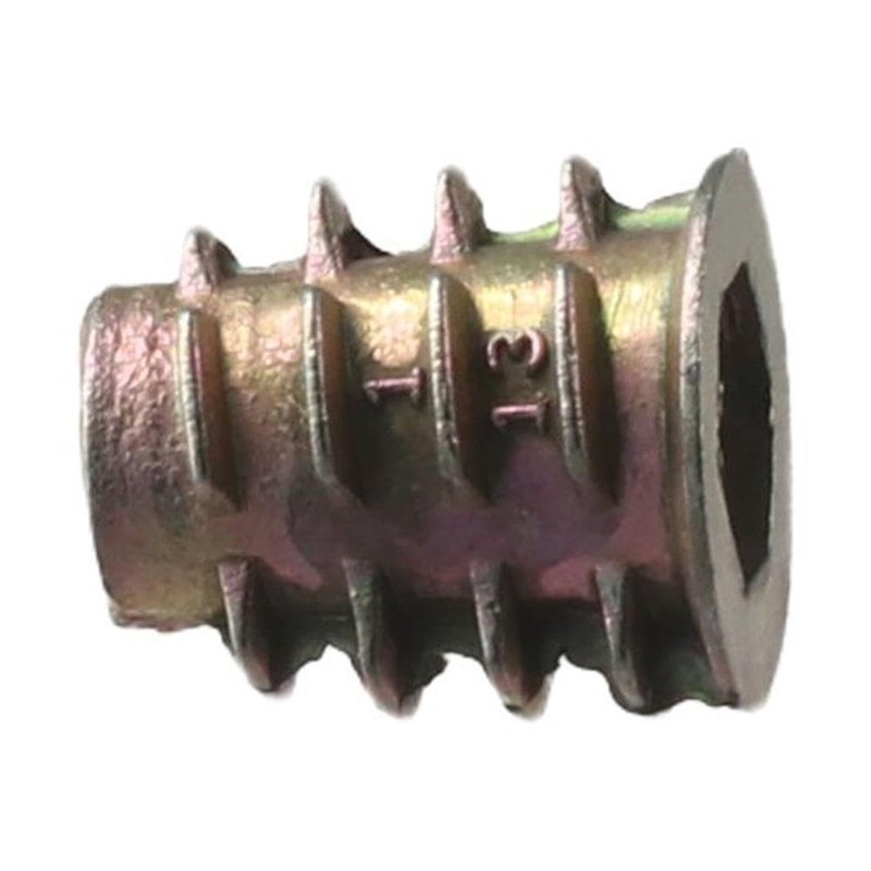 Wood Inserts 50Pcs Zinc Alloy Heavy Duty M6 Hex Socket