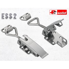 FTsolid ESS2 Adjustable Stainless Steel Toggle Lock Crate Lock Rustproof Adjustable Lever Lock Safety Lock