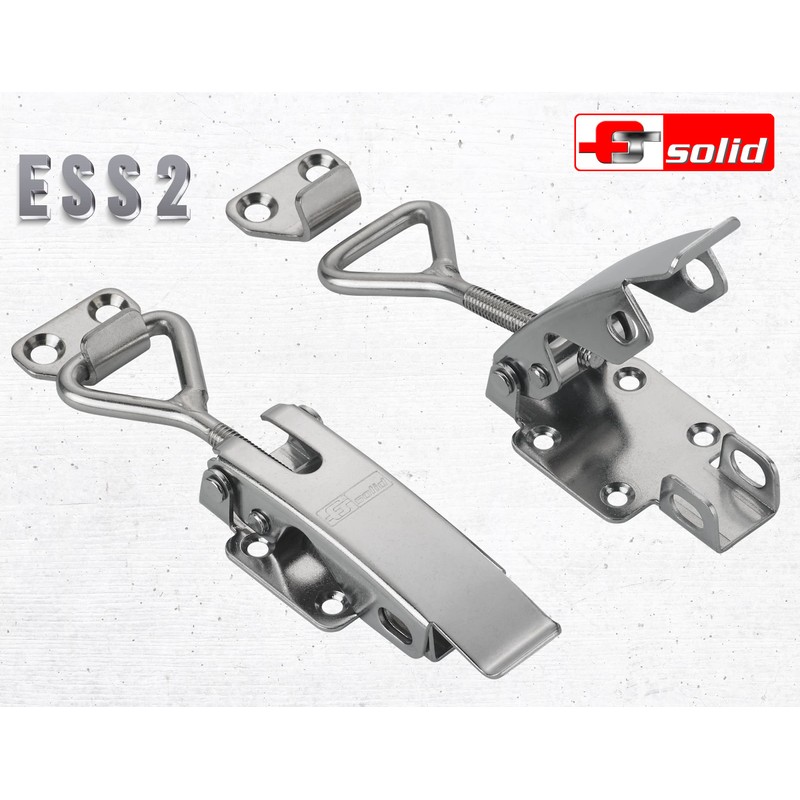 FTsolid ESS2 Adjustable Stainless Steel Toggle Lock Crate Lock Rustproof