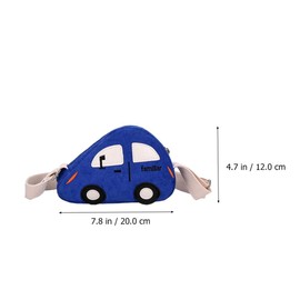 VALICLUD Toddler Crossbody Purse Mini Messenger Bag for Girls Boys Cartoon Cars Shoulder Bag
