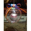 BALL Fillable Clear 3.50" Ball Ornament NEW