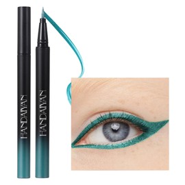 ONarisae liquid eyeliner waterproof metallic satin finish ink eyeliner pen long lasting high pigmented Green