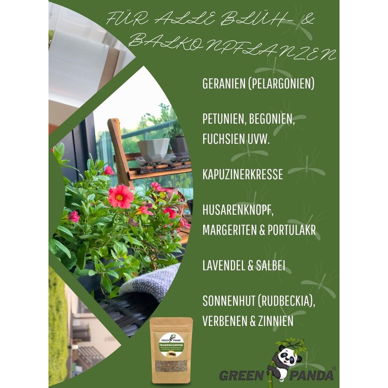 GreenPanda Fungus Gnats Remedy - 250 g Substrate for Fighting