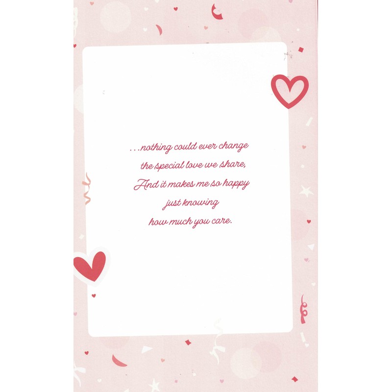 Romantic Valentine's Day Card for Girlfriend, Extra Large 30.5 x
