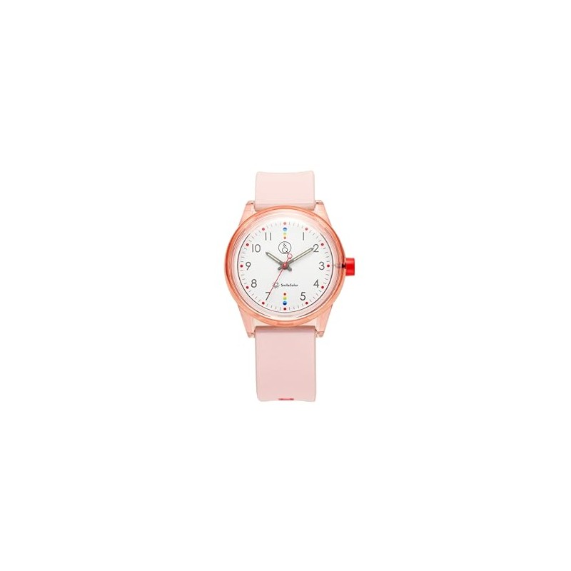 Citizen Q&Q R02A-001VK Analog Wristwatch, Smile Solar, Matching Style, Waterproof,