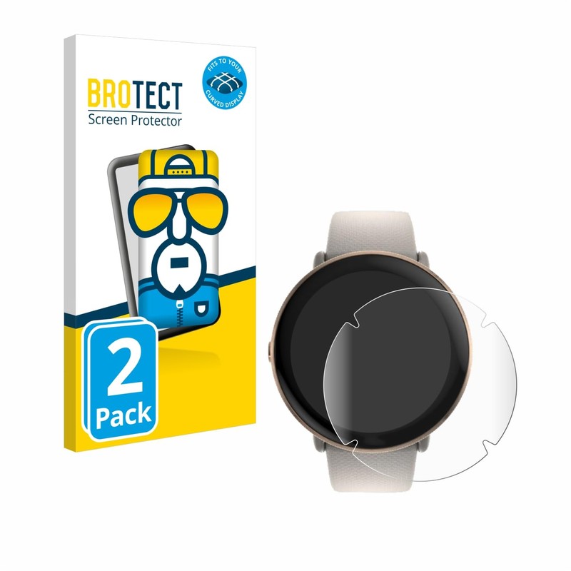BROTECT Pack of 2 Full Cover Screen Protectors for Polar
