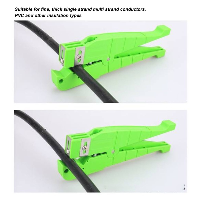 Transverse Longitudinal Optical Fiber Stripper High Accuracy Auto Adjustable Jaw